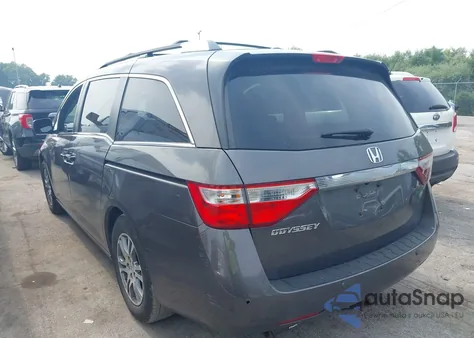 2012 Honda Odyssey Ex-L z USA, uszkodzony, nr VIN 5FNRL5H69CB147525
